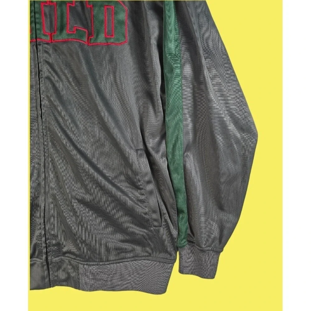 Minnesota Wild NHL Men's Full Zip Track Jacket 2XL, Pit To Pit 28 in, Length 31.